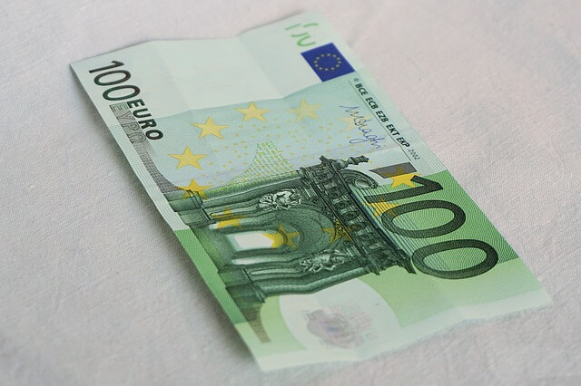 100 euron seteli